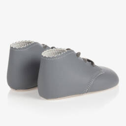 Early Days-حذاء أولى خطوات رمادي للأولاد بتصميم مموج | Childrensalon Outlet