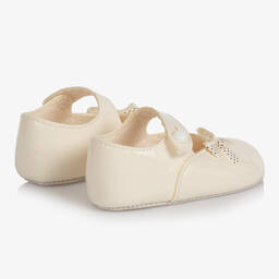 Early Days-Ivory Patent Pre-Walker Shoes | Childrensalon Outlet