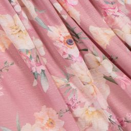 EIRENE-Dusky Pink Floral Dress   | Childrensalon Outlet