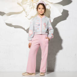 EIRENE-Girls Balloon Print Trousers Set | Childrensalon Outlet