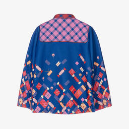 EIRENE-Сине-розовый рождественский кейп | Childrensalon Outlet