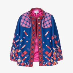 EIRENE-Сине-розовый рождественский кейп | Childrensalon Outlet