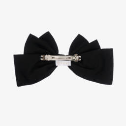 EIRENE-Girls Elegant Black Hair Bow | Childrensalon Outlet