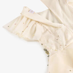 EIRENE-Элегантное кремовое платье с цветами для девочек | Childrensalon Outlet