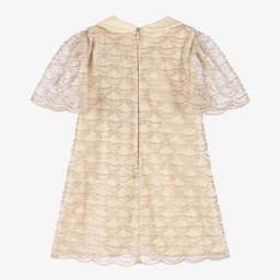 EIRENE-Girls Elegant Ivory Tulle Gown | Childrensalon Outlet