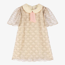 EIRENE-Girls Elegant Ivory Tulle Gown | Childrensalon Outlet