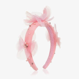 EIRENE-إكسسوار رأس أنيق باللون الوردي للبنات | Childrensalon Outlet