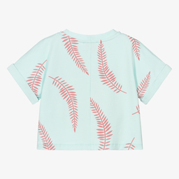 EIRENE-Girls Green Fruits T-Shirt | Childrensalon Outlet