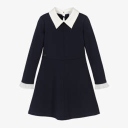 EIRENE-فستان جيرسي فيسكوز لون كحلي | Childrensalon Outlet