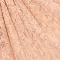 EIRENE-Girls Pink Lace Pleated Skirt  | Childrensalon Outlet