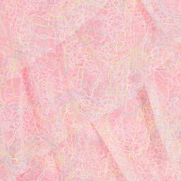 EIRENE-Girls Pink Layered Lace Dress | Childrensalon Outlet