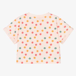 EIRENE-Girls Pink Llama T-Shirt | Childrensalon Outlet