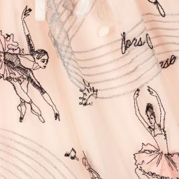 EIRENE-Girls Pink Tulle Dress | Childrensalon Outlet