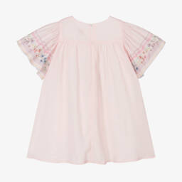 EIRENE-فستان وردي ناعم مزين بالزهور للبنات | Childrensalon Outlet