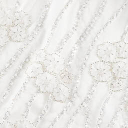 EIRENE-Girls Sparkling Floral Tulle Gown | Childrensalon Outlet