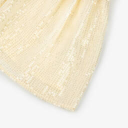 EIRENE-Girls Sparkling Ivory Occasion Dress | Childrensalon Outlet