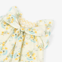 EIRENE-Girls Sunshine Cotton Floral Frock | Childrensalon Outlet