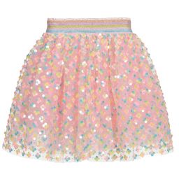 EIRENE-Pink Tulle & Sequin Skirt | Childrensalon Outlet