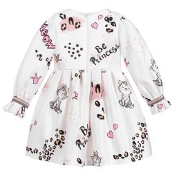 EIRENE-White Satin Princess Dress | Childrensalon Outlet