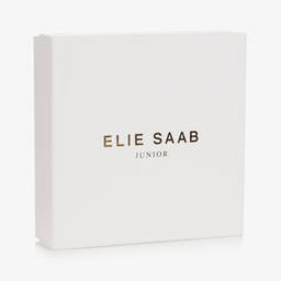 Elie Saab-Розовый хлопковый песочник и шапочка | Childrensalon Outlet
