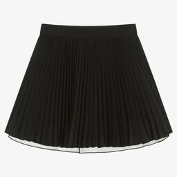 Elie Saab-Girls Black Pleated Skirt | Childrensalon Outlet