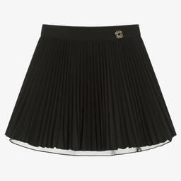 Elie Saab-Girls Black Pleated Skirt | Childrensalon Outlet