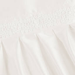 Elie Saab-Girls Cream Silk Sleeve Dress | Childrensalon Outlet