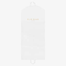 إيلي صعب-فستان تول مطرز لون عاجي | Childrensalon Outlet