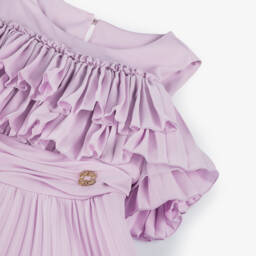 Elie Saab-Girls' Lilac Maxi Sleeveless Gown | Childrensalon Outlet