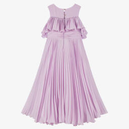 Elie Saab-Girls' Lilac Maxi Sleeveless Gown | Childrensalon Outlet