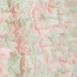 Elie Saab-Pink & Green Floral Skirt | Childrensalon Outlet