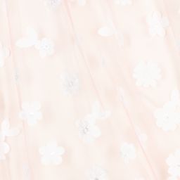 Elie Saab-Teen Pink Floral Tulle Dress | Childrensalon Outlet