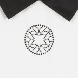 Elie Saab-Teen White & Black Tulle Dress | Childrensalon Outlet