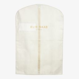 Elie Saab-White & Black Tulle Dress | Childrensalon Outlet