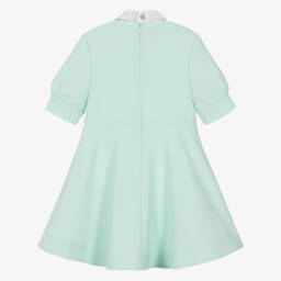 Elie Saab-Youthful Emerald Embellished Bow Dress | Childrensalon Outlet