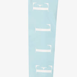 Elle-Girls Blue Cotton Leggings | Childrensalon Outlet