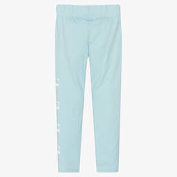 Elle-Girls Blue Cotton Leggings | Childrensalon Outlet