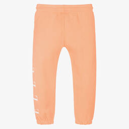 إيل-Girls Orange Cotton Joggers | Childrensalon Outlet