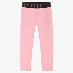 Elle-Girls Pink Cotton Leggings | Childrensalon Outlet