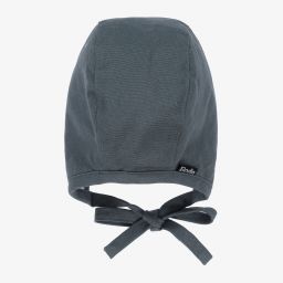 Elodie-Blue Faux Fur Lined Bonnet | Childrensalon Outlet