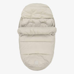 Elodie-Boys Beige Down Cosy Footmuff | Childrensalon Outlet