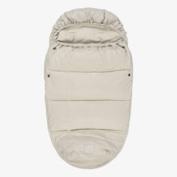 Elodie-Boys Beige Down Cosy Footmuff | Childrensalon Outlet