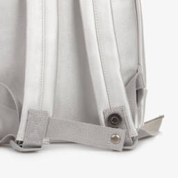 Elodie-Boys Metallic Silver Mini Backpack | Childrensalon Outlet