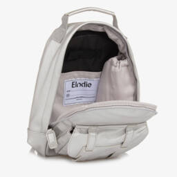 Elodie-Boys Metallic Silver Mini Backpack | Childrensalon Outlet