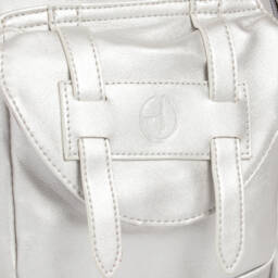 Elodie-Boys Metallic Silver Mini Backpack | Childrensalon Outlet