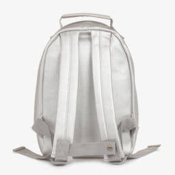 Elodie-Boys Metallic Silver Mini Backpack | Childrensalon Outlet