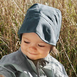 Elodie-Синий чепец для малышей (SPF30) | Childrensalon Outlet