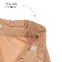 Elsy-Бежевые брюки карго из вискозы | Childrensalon Outlet