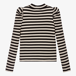 Elsy-Топ в черную и кремовую полоску | Childrensalon Outlet