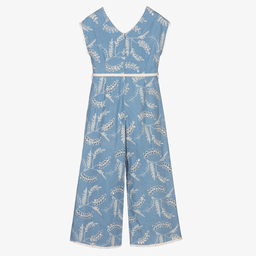 إلسي-جمبسوت قطن شامبري لون أزرق | Childrensalon Outlet